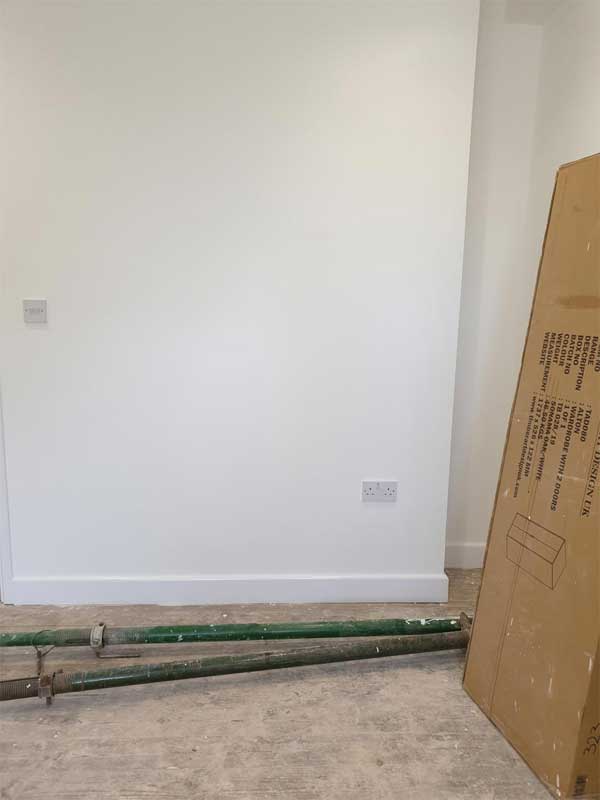 New Socket Installed by 786 Electricals electrical contracting