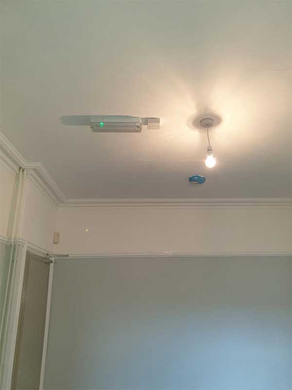 Smoke Detector Emergency Lighting professionally installed by electrical contractor