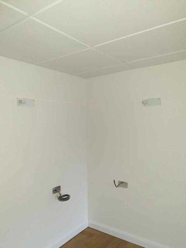 electrical wiring ready for installation