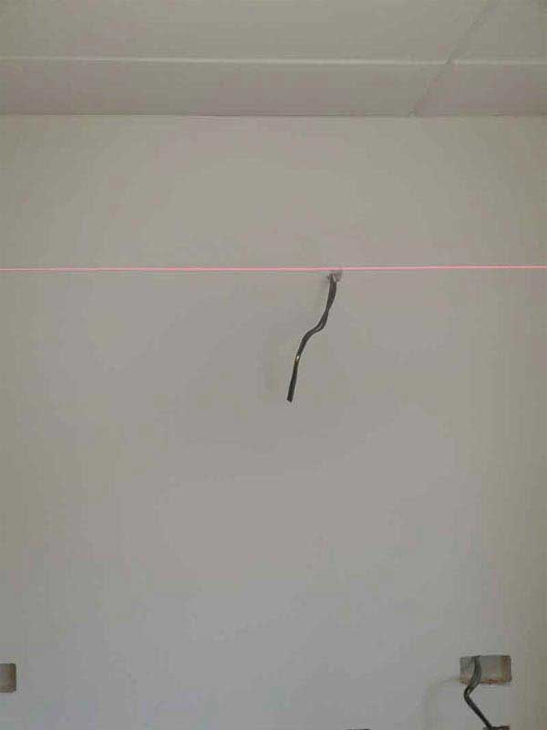 concealed wirings for wall lights Leicester