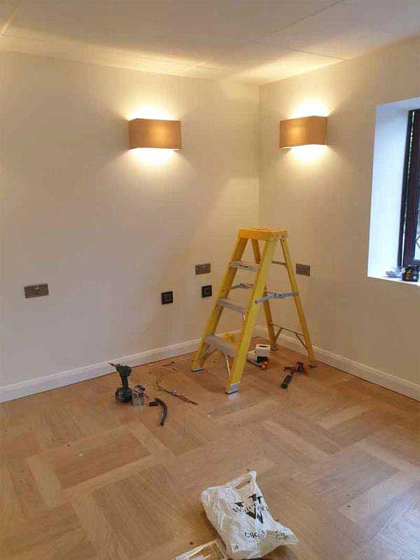 lights and sockets  connected by 786 Electricals