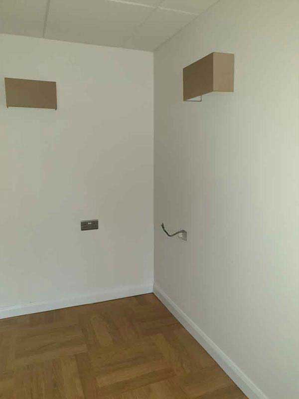 Astro Chuo Rectangle 190 installed by electrical contractor