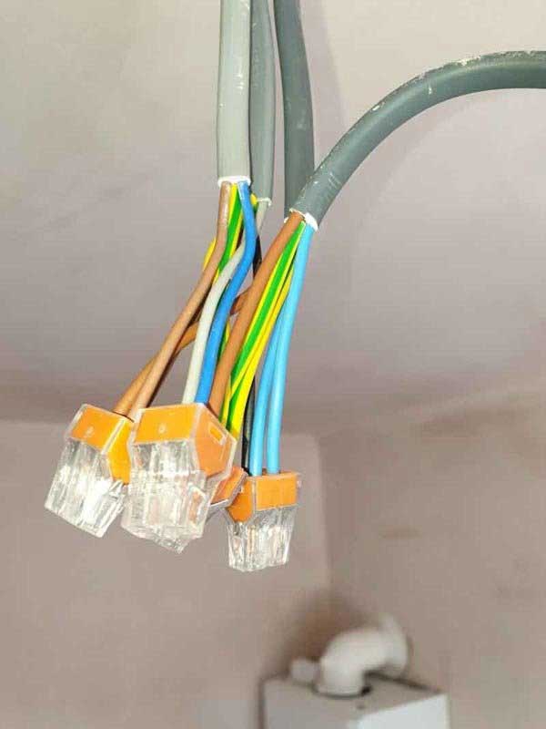 Wago Connectors used on a job in Leicester