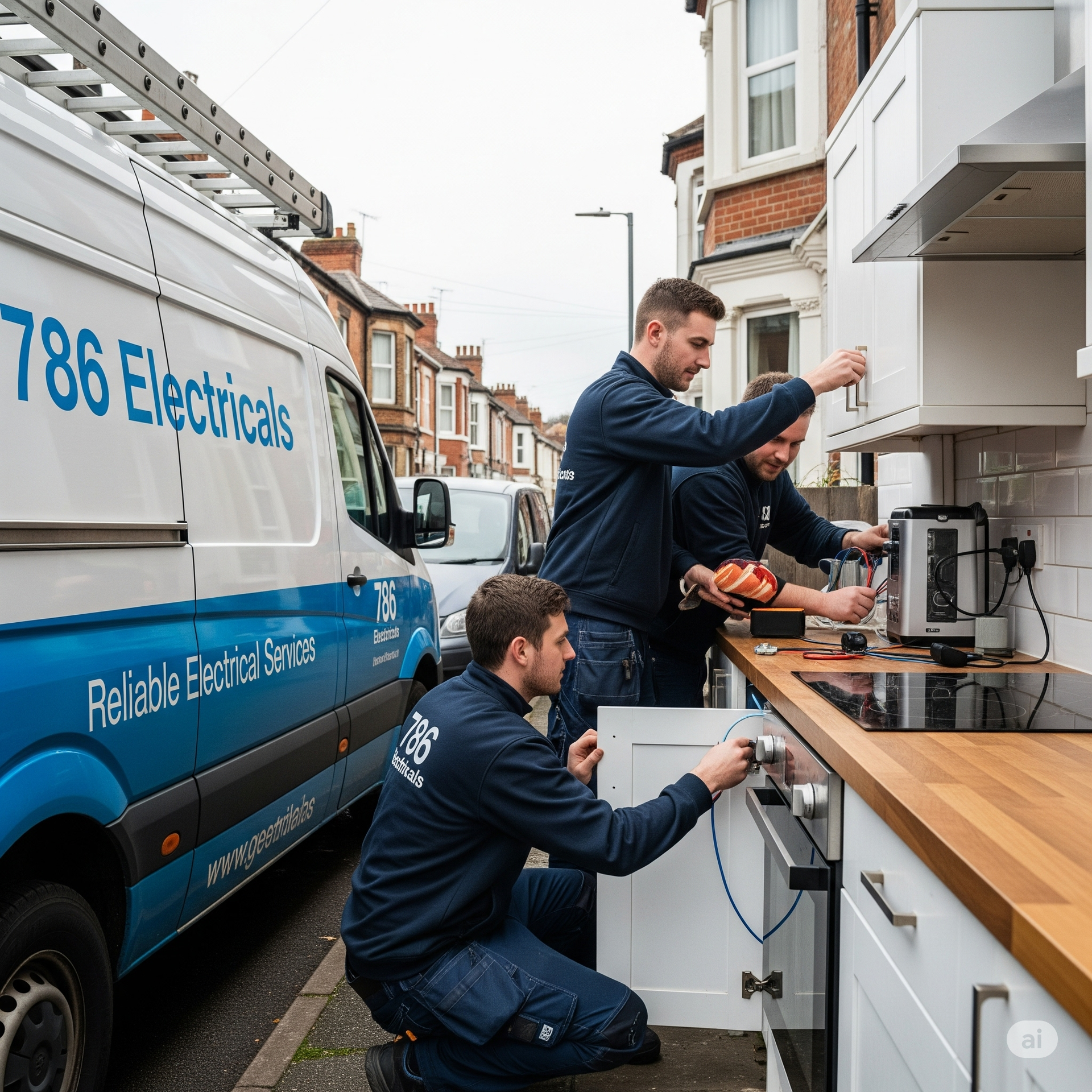 786 Electricals Ltd oven cooker installed in Leicester and Leicestershire