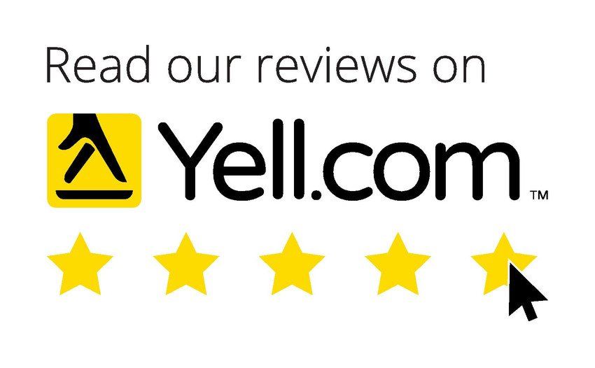 Logo for read our reviews on Yell.com