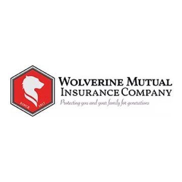 The wolverine mutual insurance company logo is shown on a white background.