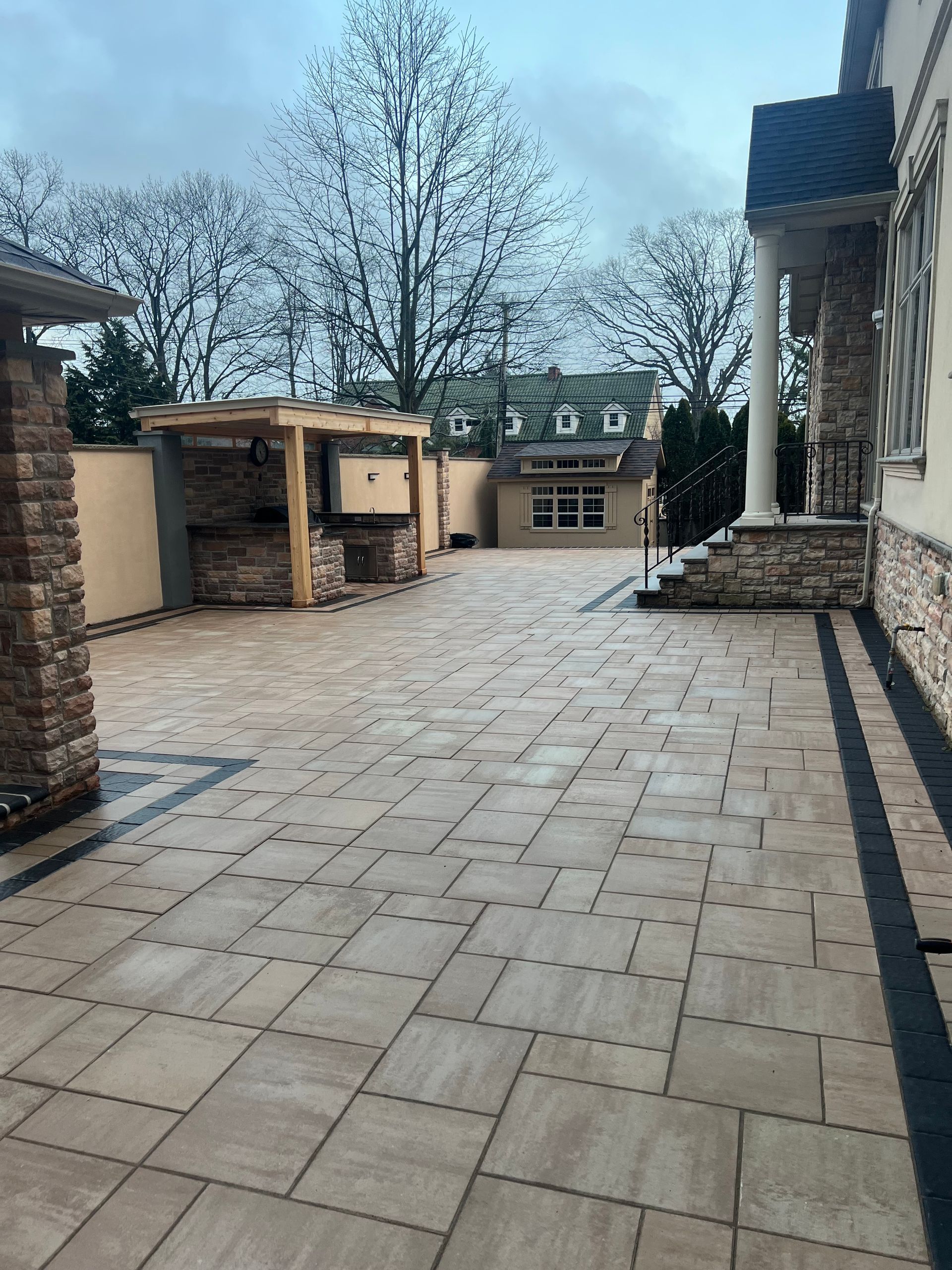 Outdoor Space — Staten Island, NY — J. Molfino Masonry