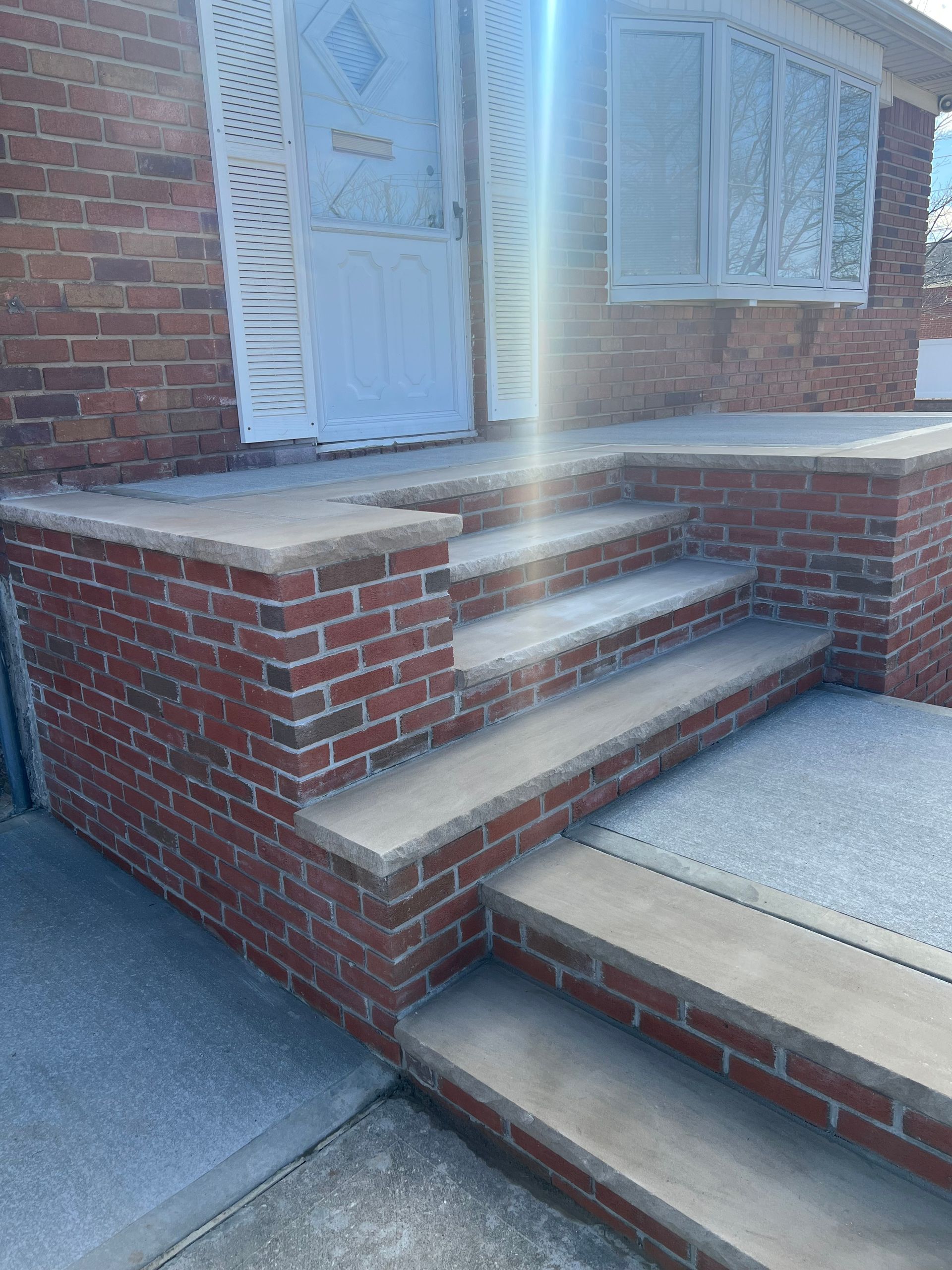 House With Sunlight — Staten Island, NY — J. Molfino Masonry