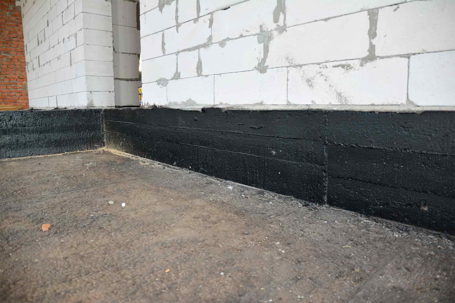 Bitumen Waterproofing — Staten Island, NY — J. Molfino Masonry