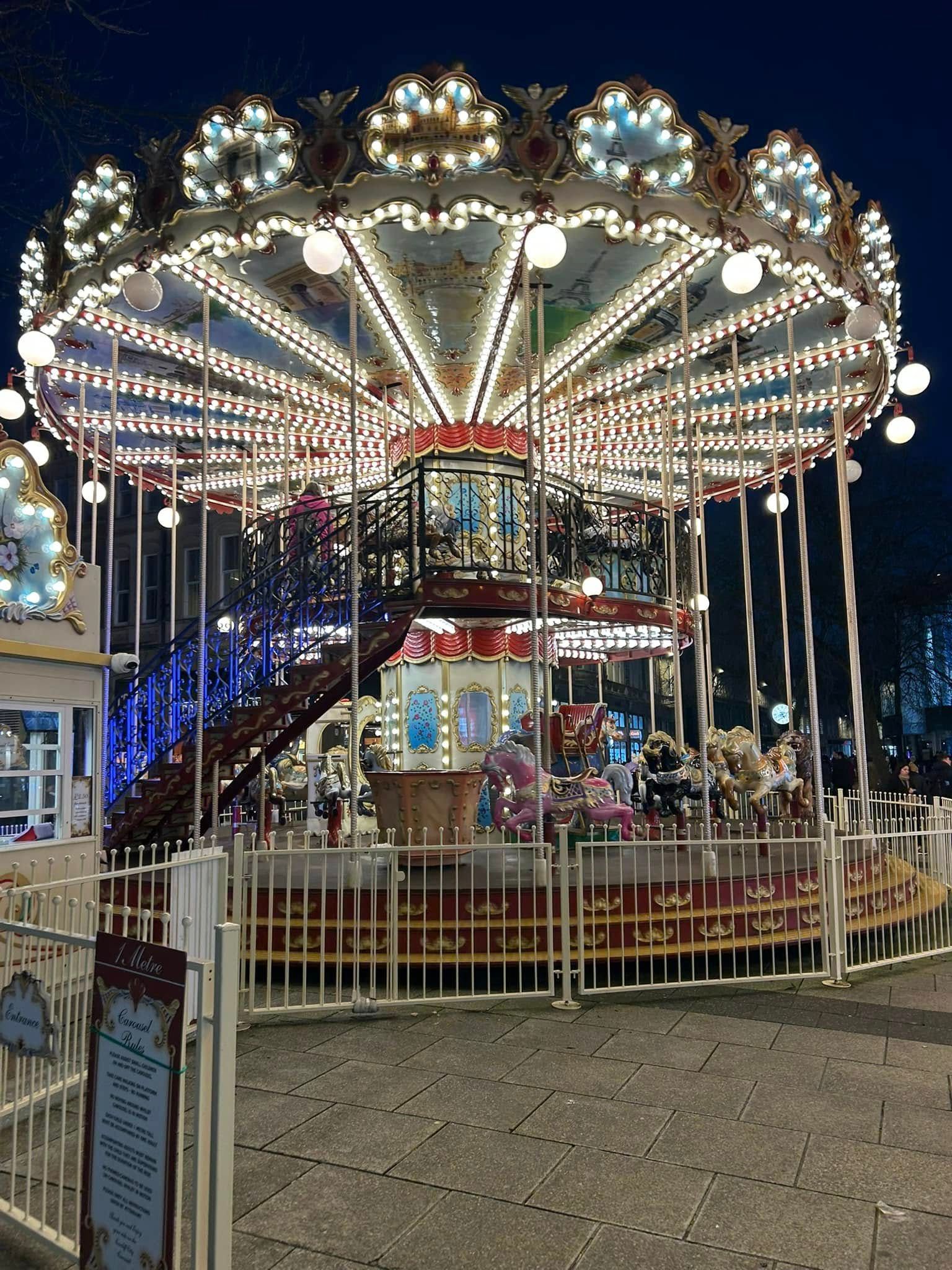 A carousel in Ireland