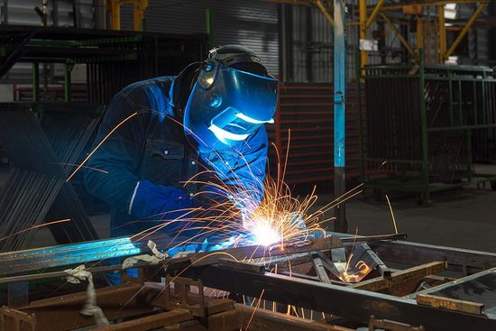 Close Up of Industrial Welder — Murray, UT — Metal Madness