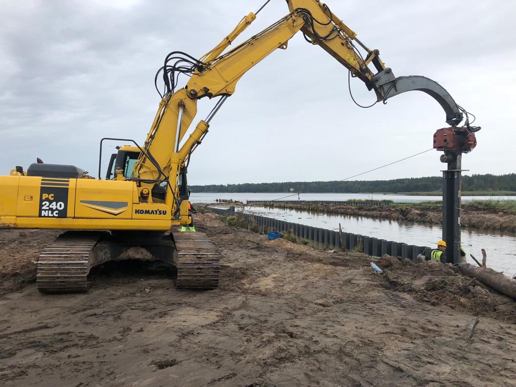 EUROTEHNIKA Būvtehnikas noma, Ceļa veltnis