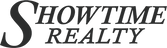 Showtime Realty logo, dark gray text with a stylized 