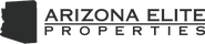 Logo for Arizona Elite Properties featuring the outline of Arizona and the company name.