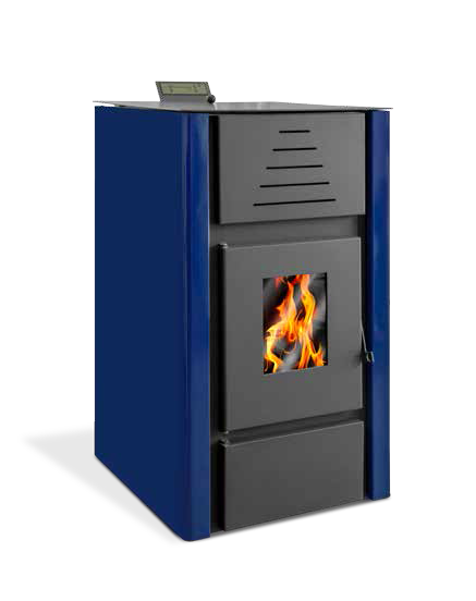 Stufa modello Emma accesa
