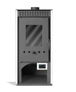 Stufa modello Stromboli frontale