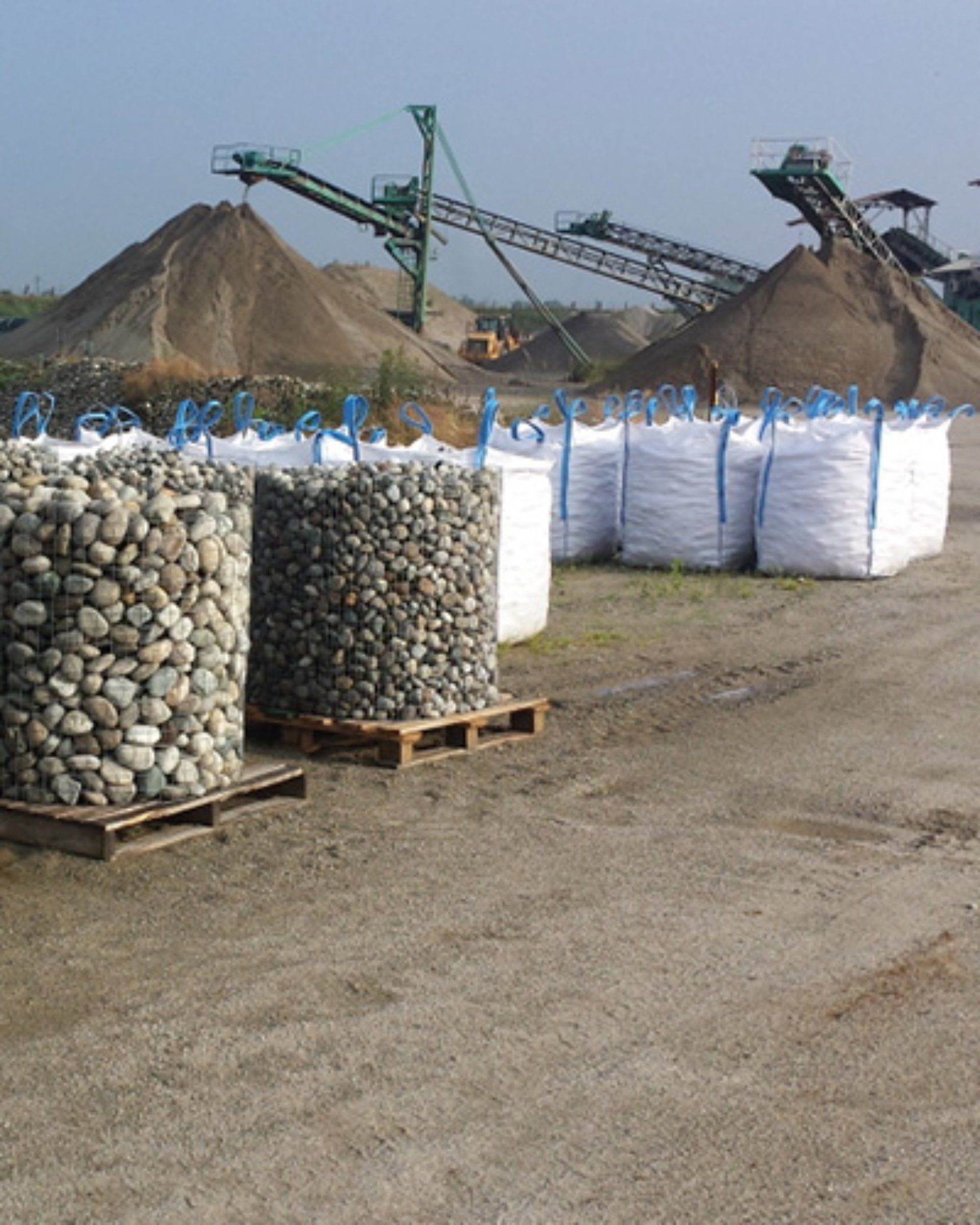 deposito di ciottoli