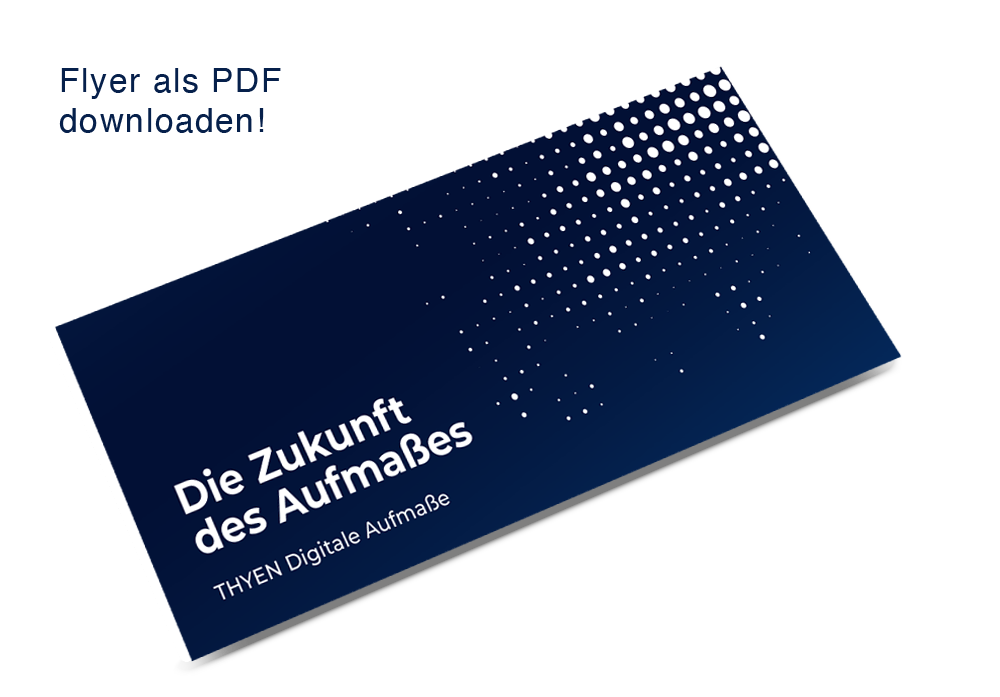 THYEN Digitale Aufmaße | Flyer THYEN