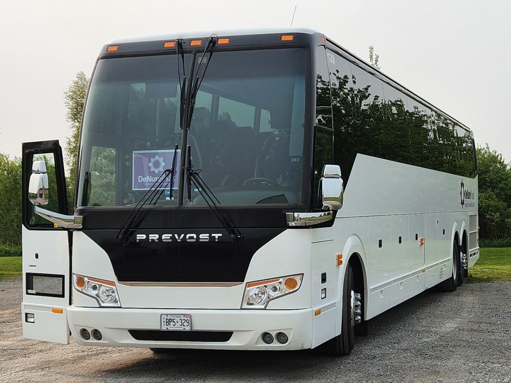 front of bus