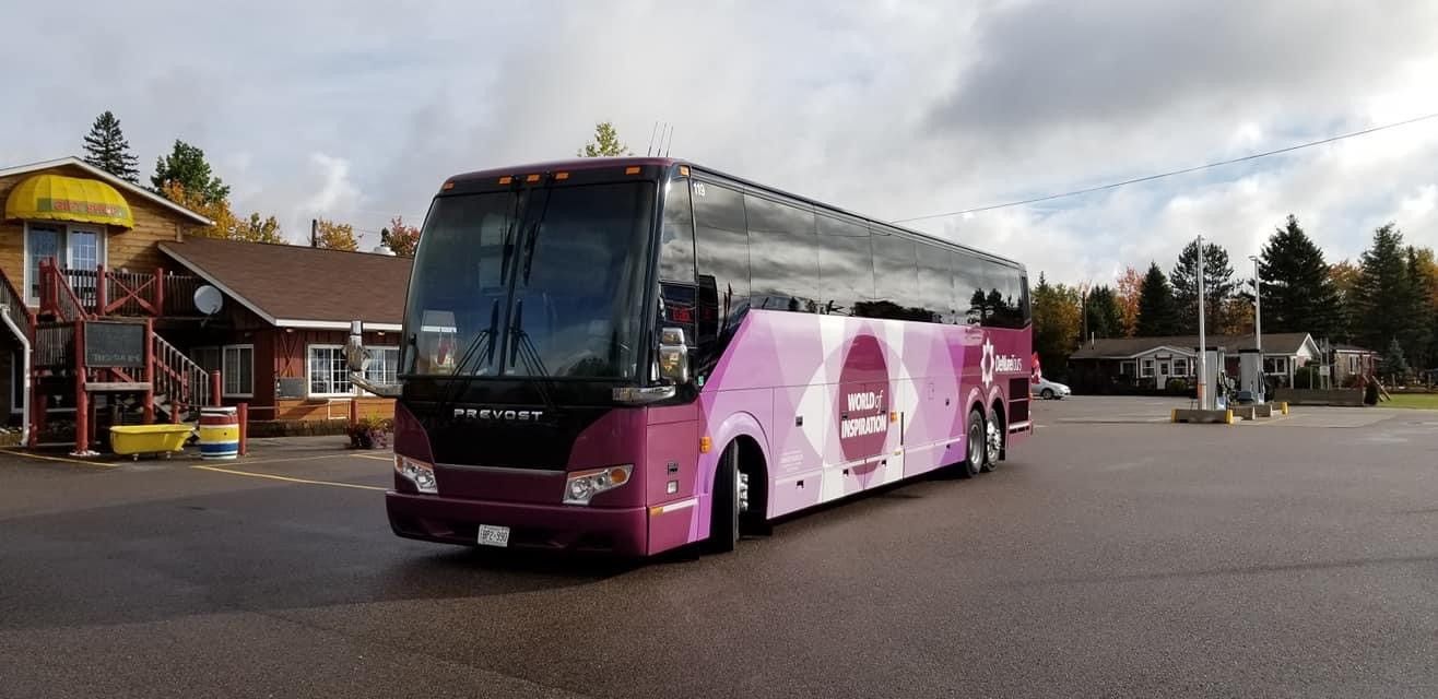 2021: DeNure Tours motorcoach.