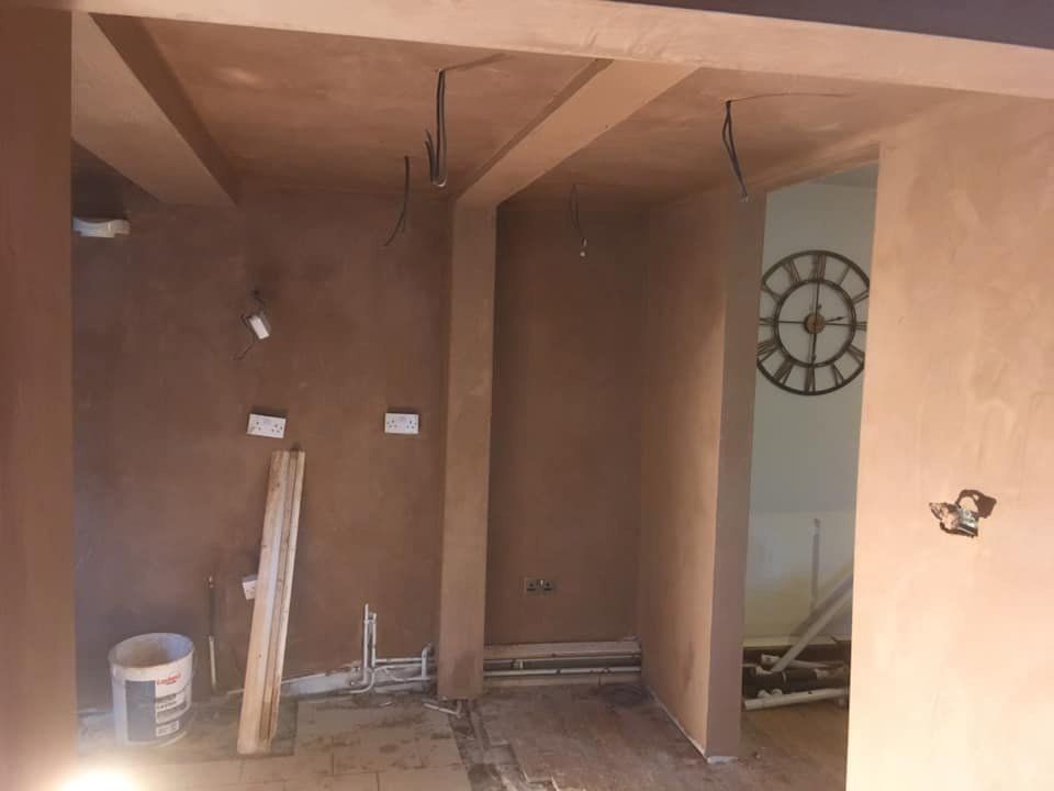 professional renovation work in progress