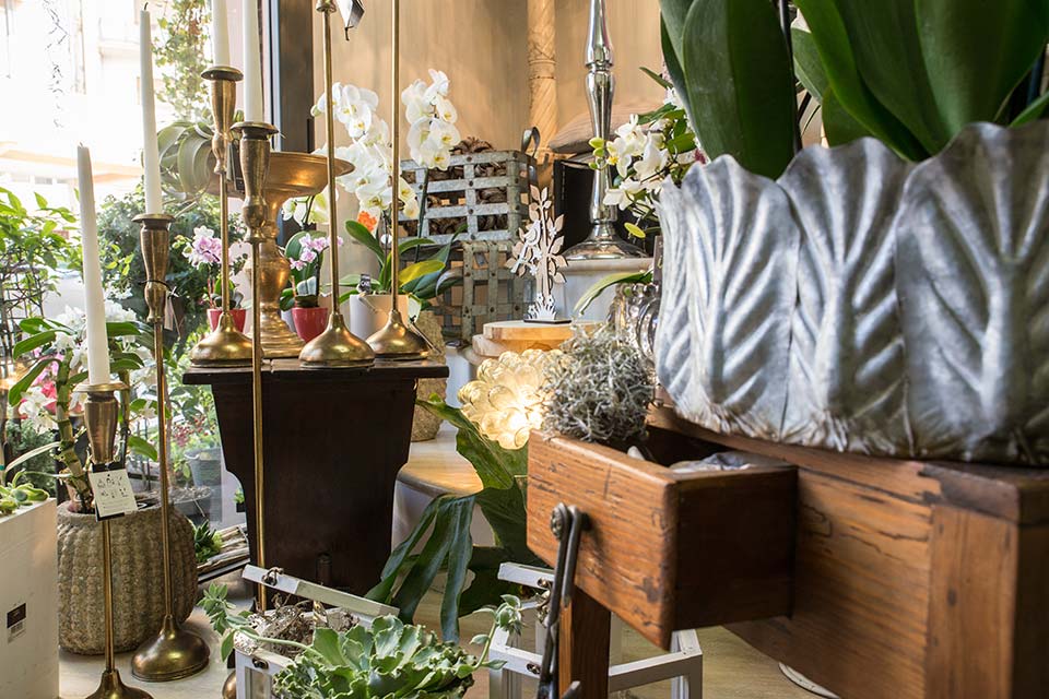 articoli regalo e decorazioni floreali