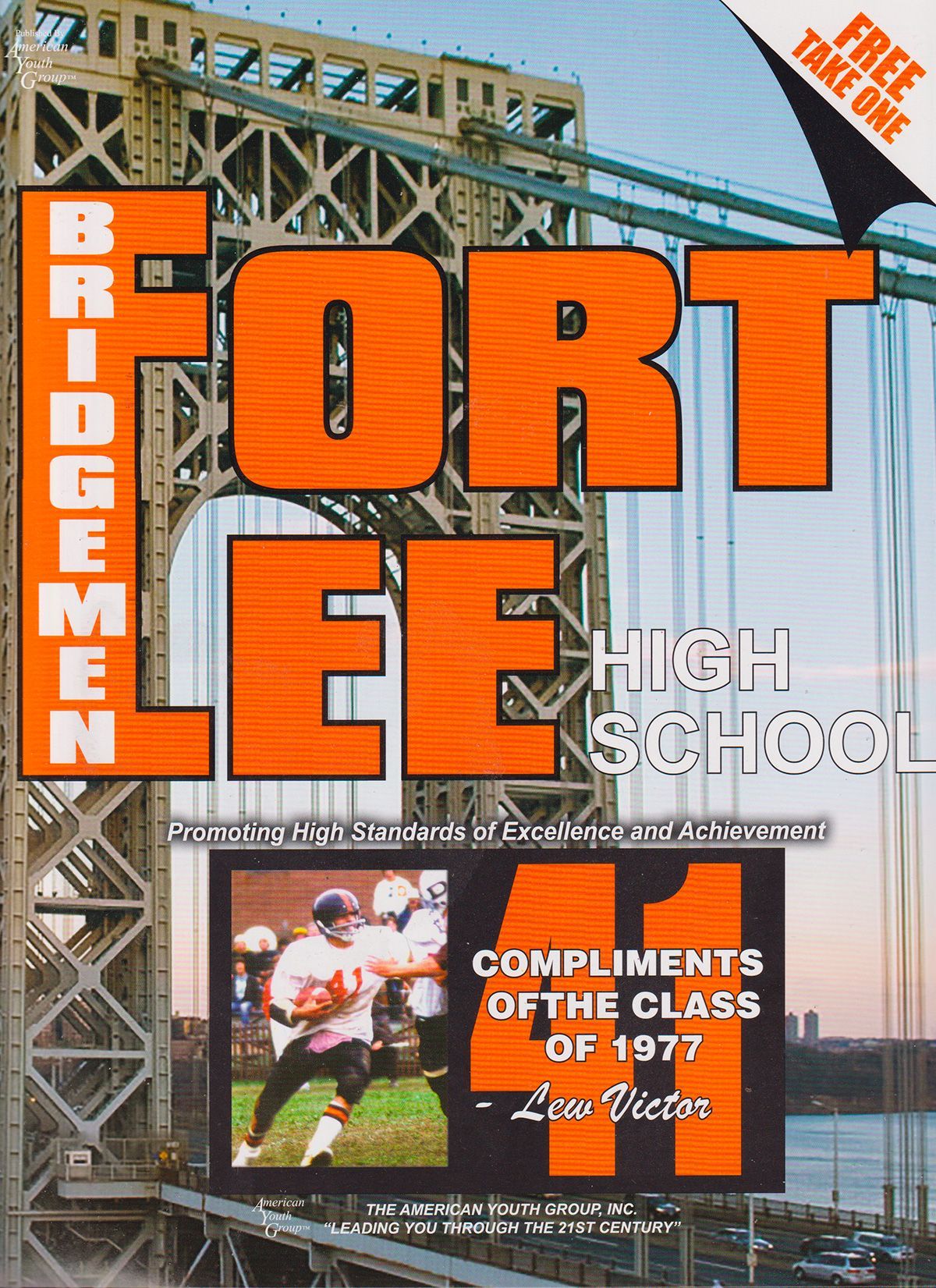 Cover of Fort Lee High School football program