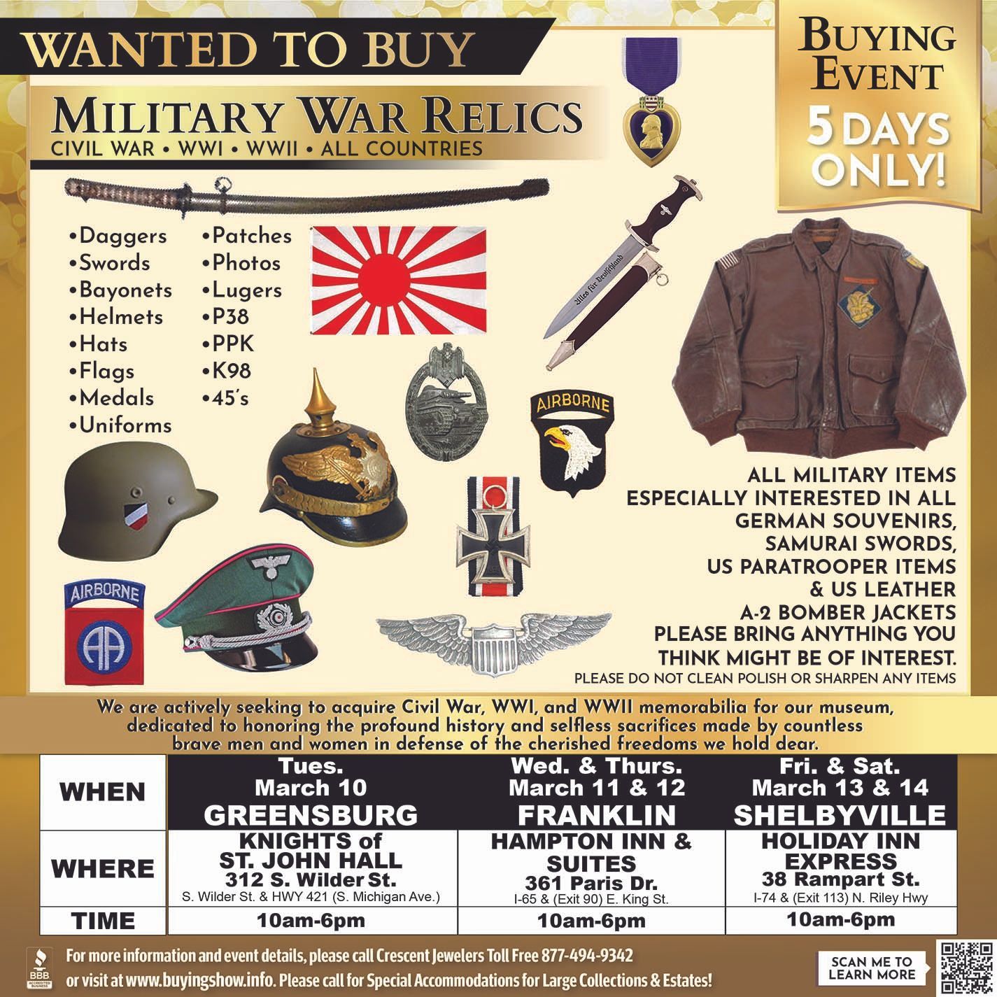 Military items