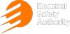 Electrical Safety Authority logo with orange circle and text.