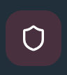 White shield icon on a dark purple rounded-square background