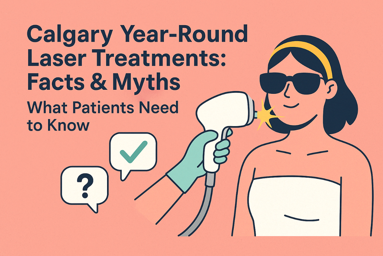 Calgary Year-Round Laser Treatments Facts & Myths, What Patients Need to Know