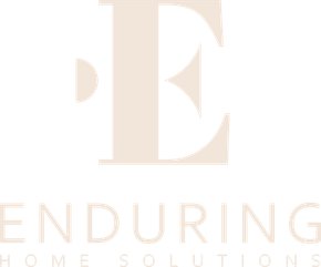 It is a logo for a company called enduring home solutions.