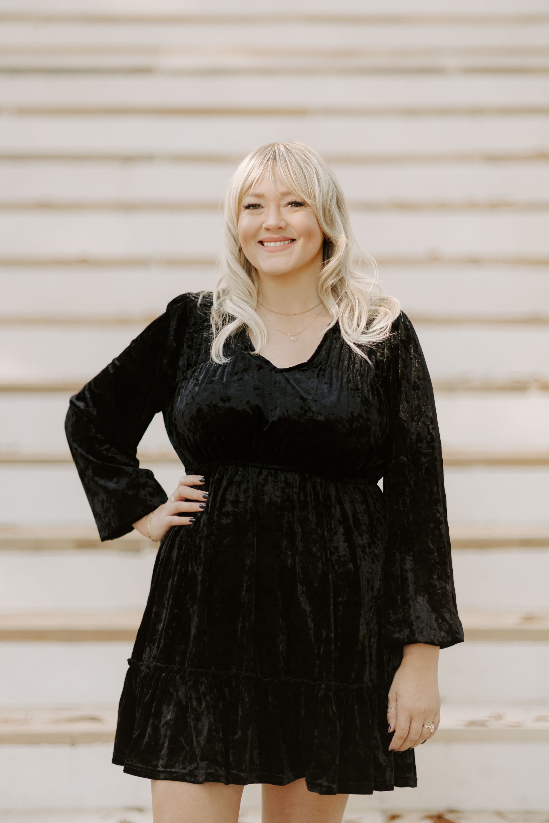 Stylist Haley Bagwell