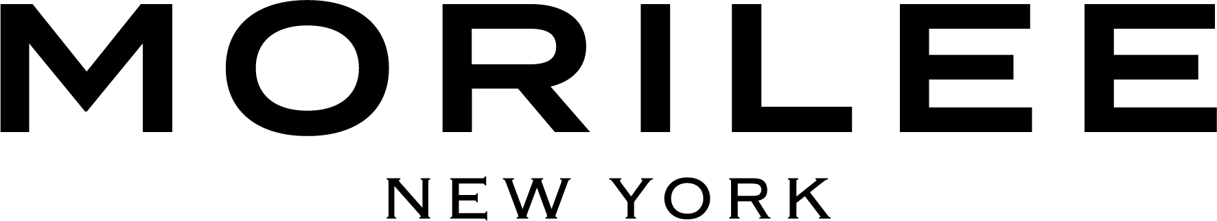 A black and white logo for morilee madeline gardner