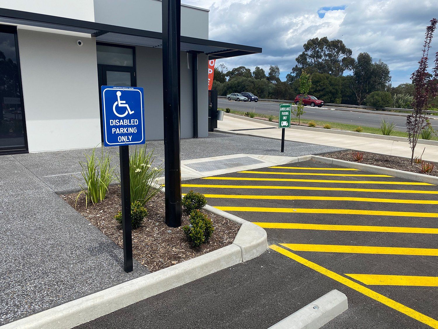 Ignite Signs + Visual Disabled and Ambulance Parking
