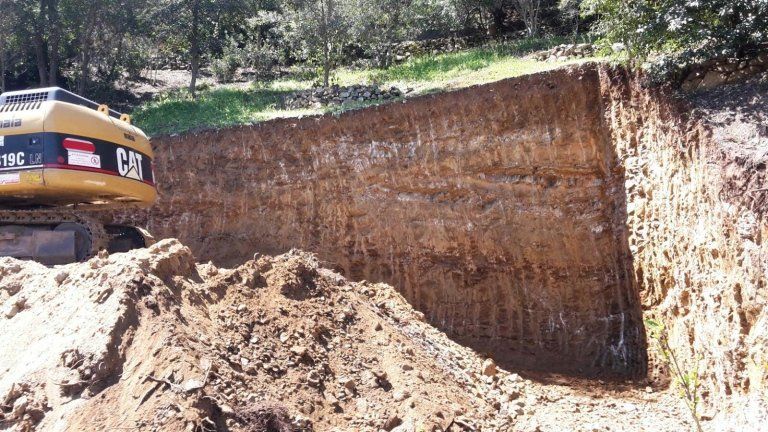 lavori di movimentazione terra eseguiti dall'azienda