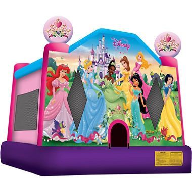 Princess castle bounce house rental