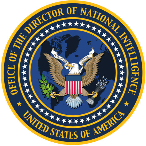 The seal of the director of national intelligence united states of america