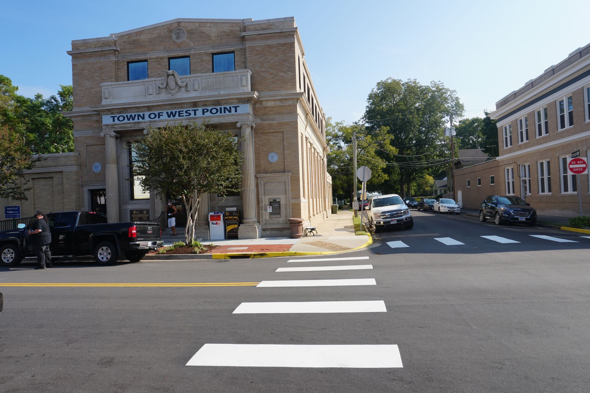 Main street cape seal after.