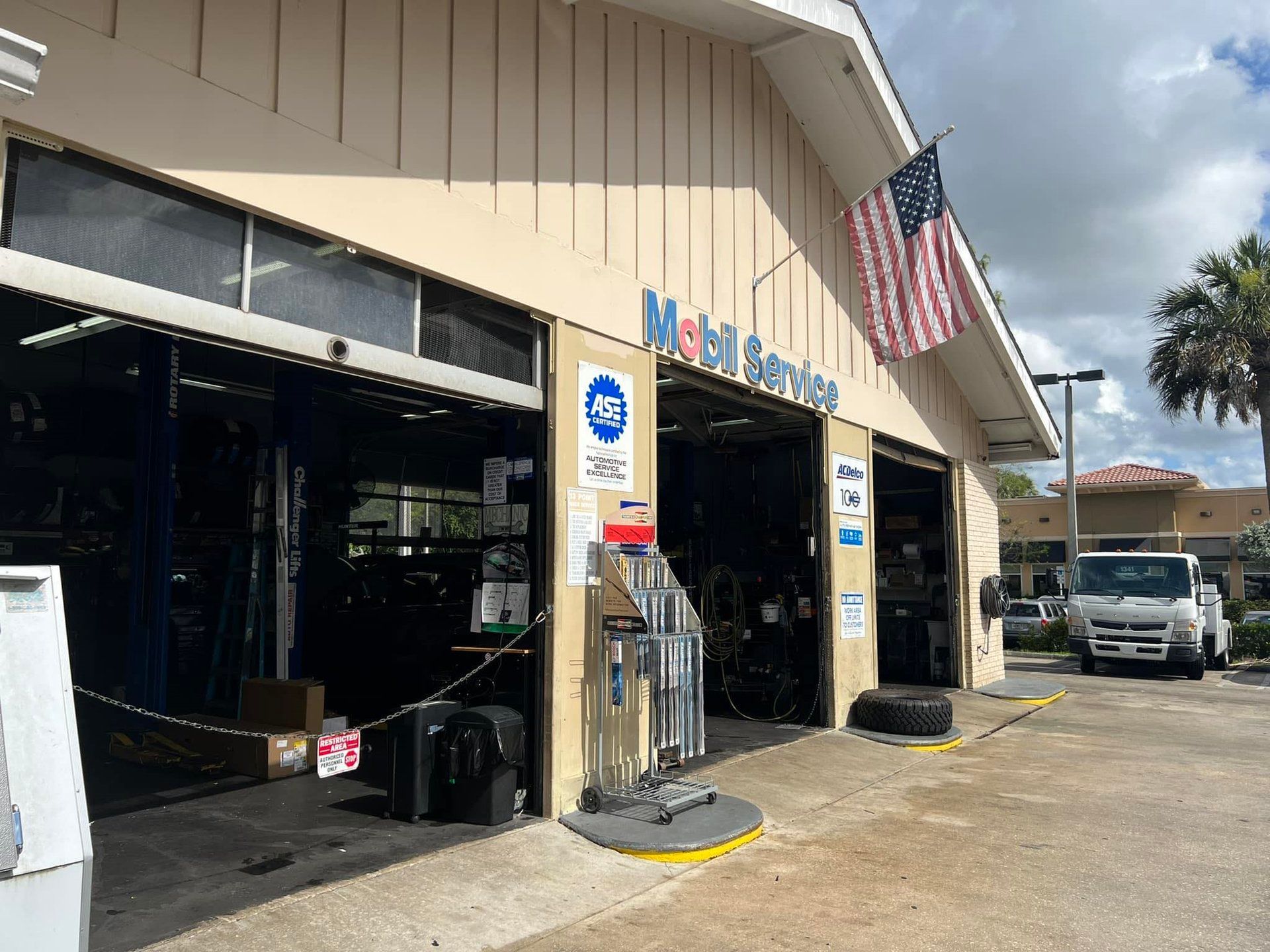 The front of our Coral Springs Auto Repair Shop | Triple J Automotive