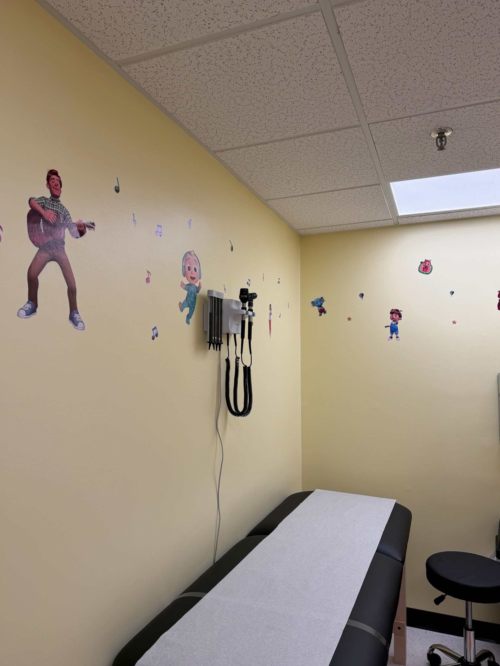 A Brighter Day Pediatrics exam room