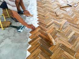 Colocación de pisos de parquet