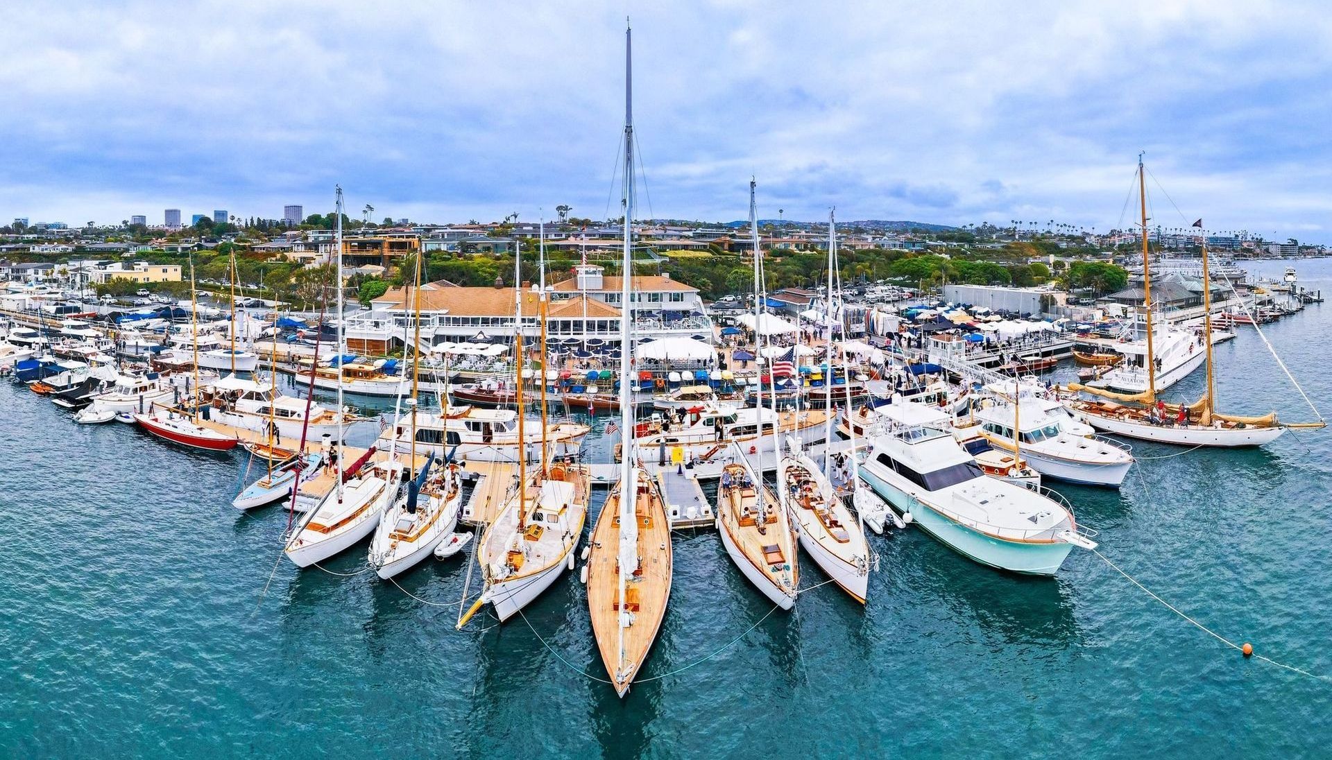 Newport Beach Wooden Boat Festival On the Water