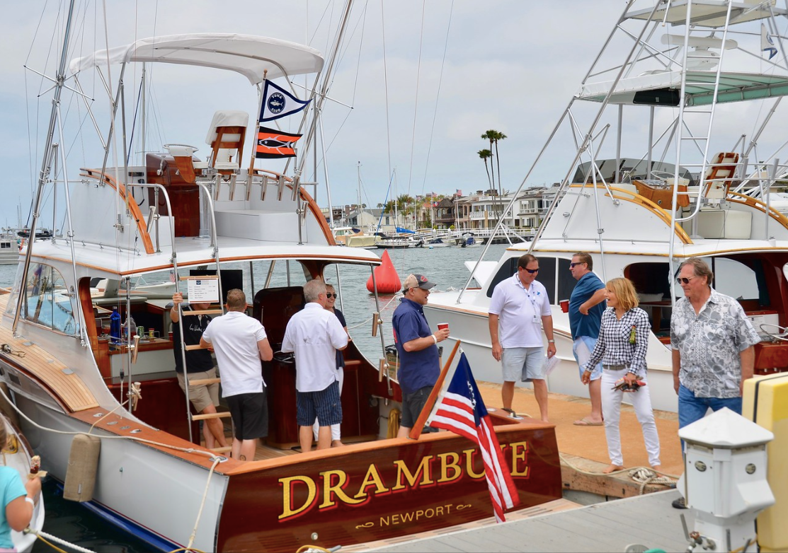 Newport Beach Wooden Boat Festival On the Water