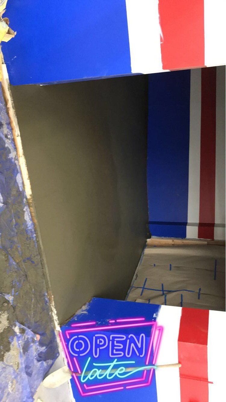 recent white retaining wall work in Litchfield ct