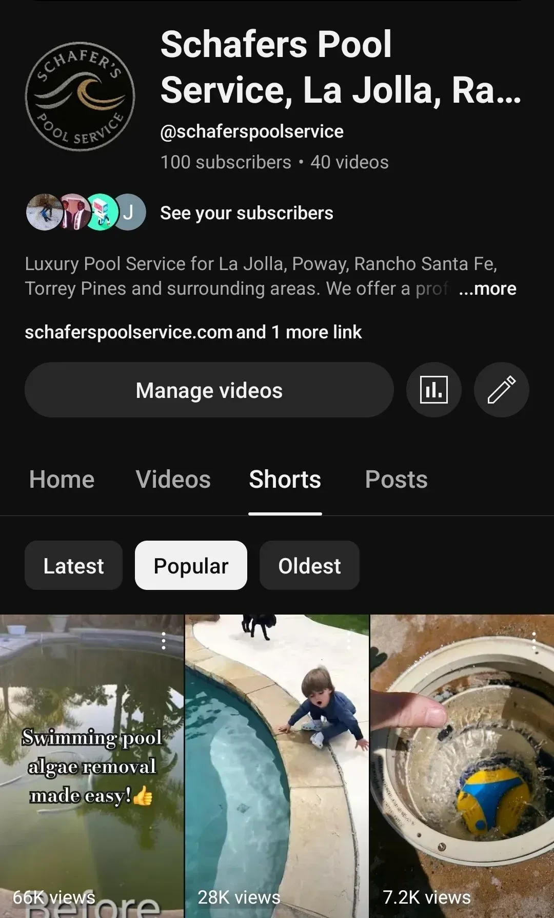 YouTube channel 