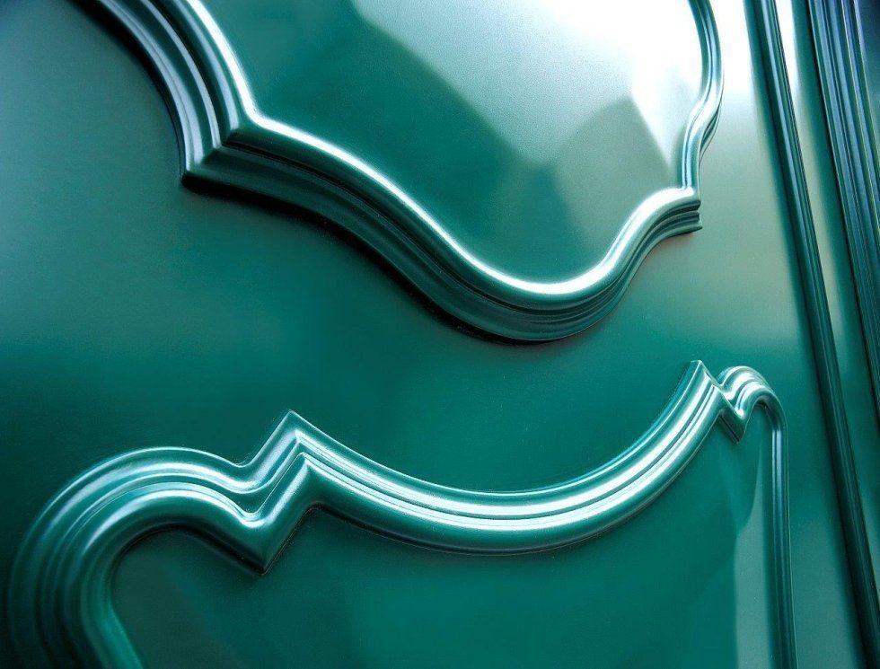 Porta blindata, dettaglio