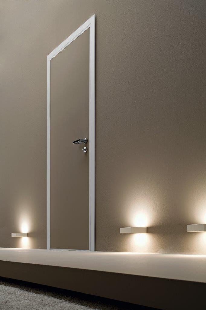 Porta blindata tinta parete