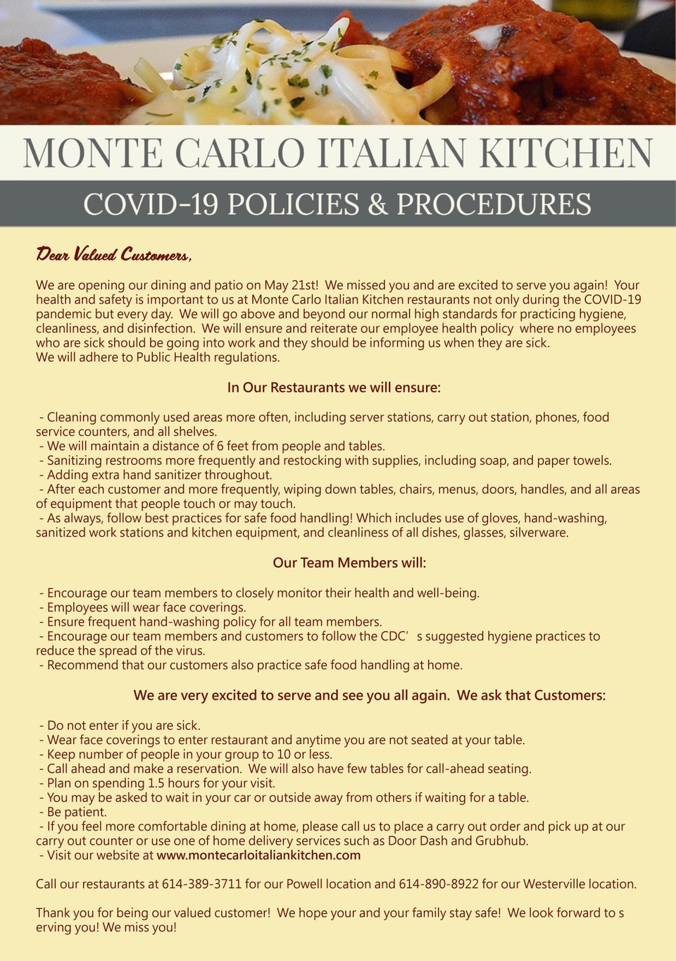 Monte Carlo Italian Kitchen Monte Carlo Italian Kitchen