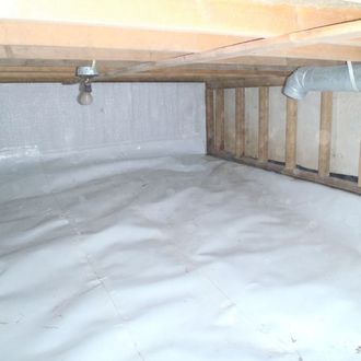 moist crawl space